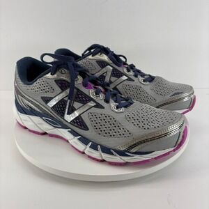 New Balance 840v3 Women's Size 10 Grey Silver Purple Running Shoes W840WP3